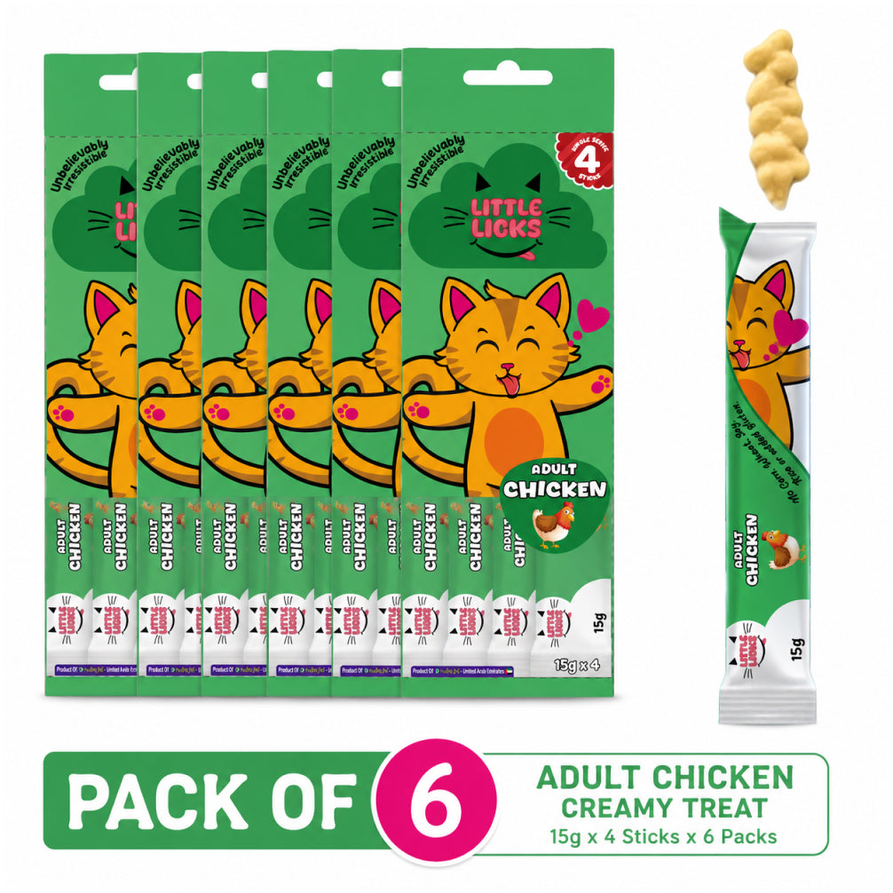 Smudges Little Licks Chicken and Cheese Creamy Bisque Adult Cat Treats