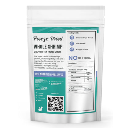 Goofy Tails Freeze Dried Shrimp Cat Treats