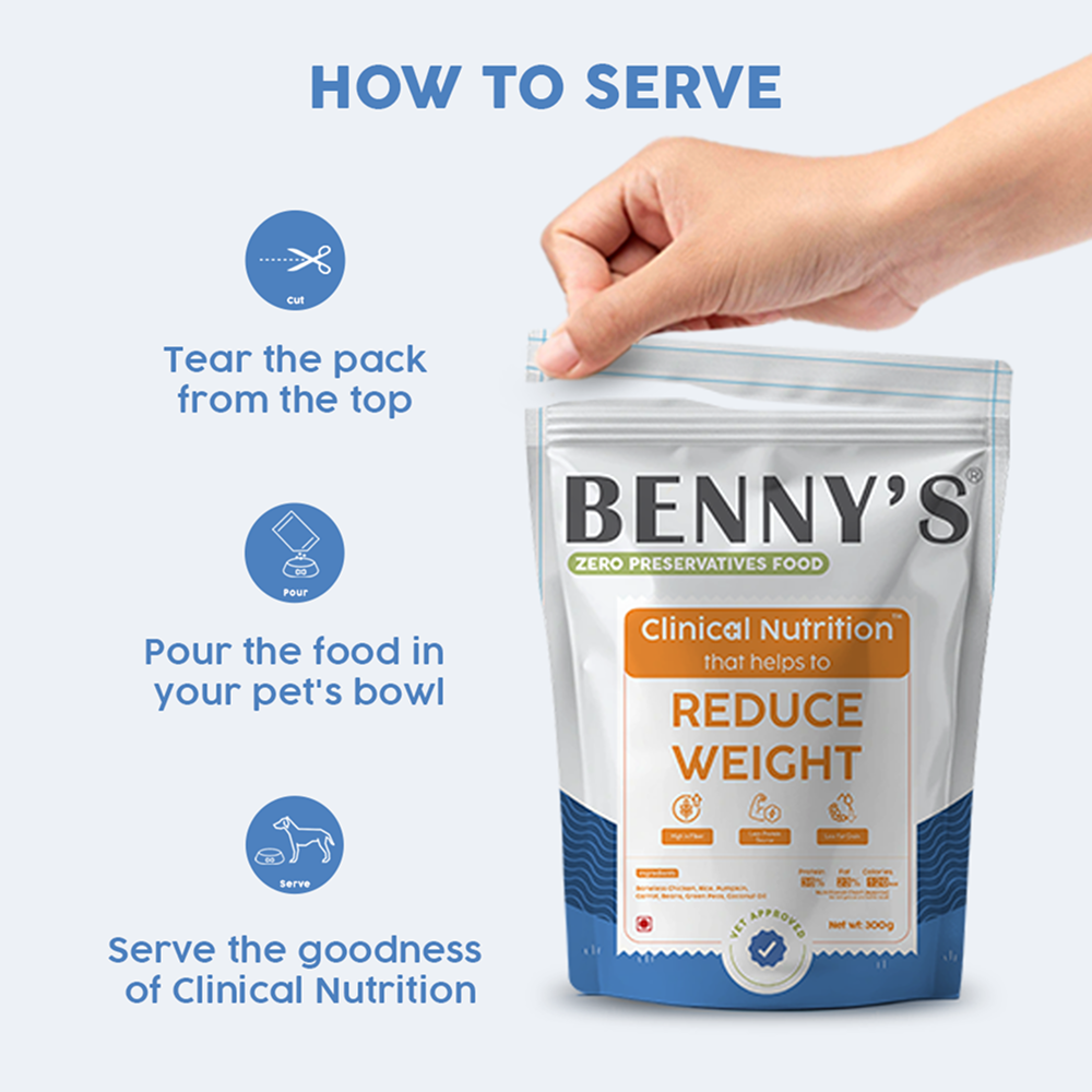 Benny's Bowl Clinical Nutrition for Weight Reduction Dog Wet Food