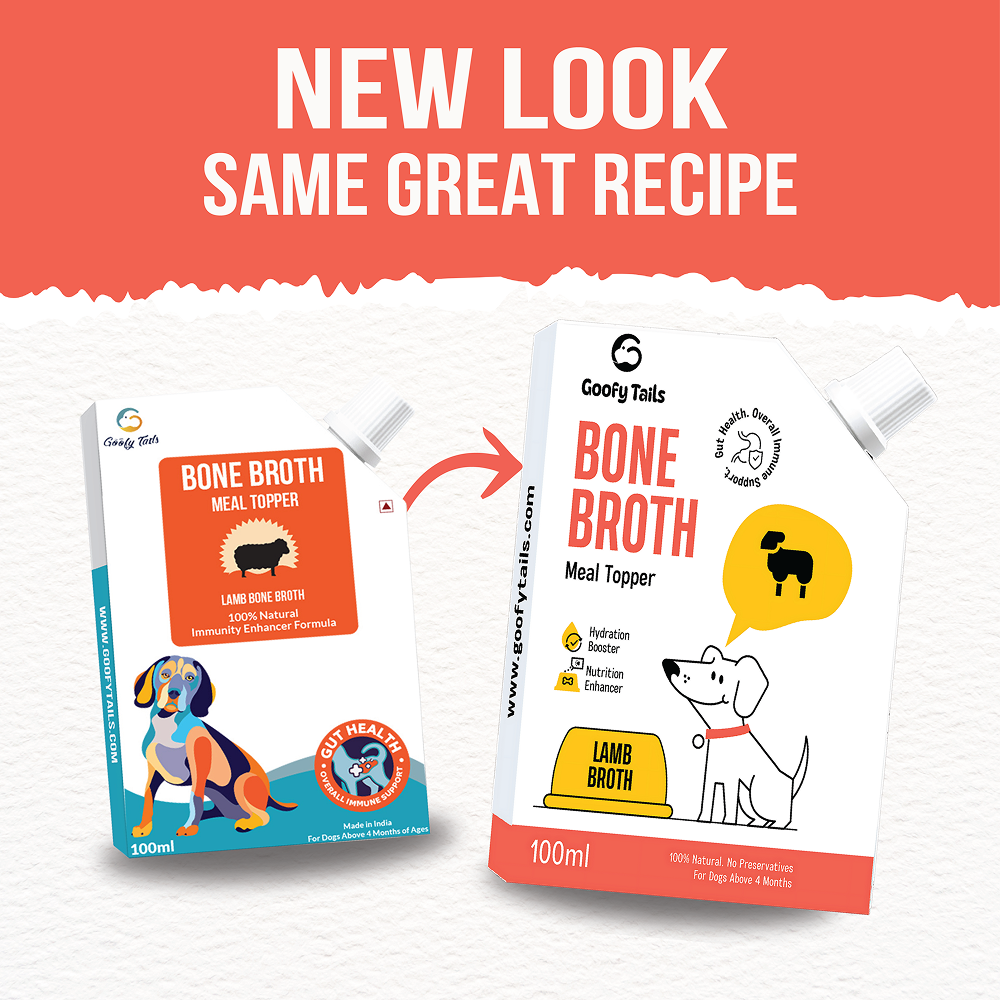 Goofy Tails Lamb Bone Broth for Dogs