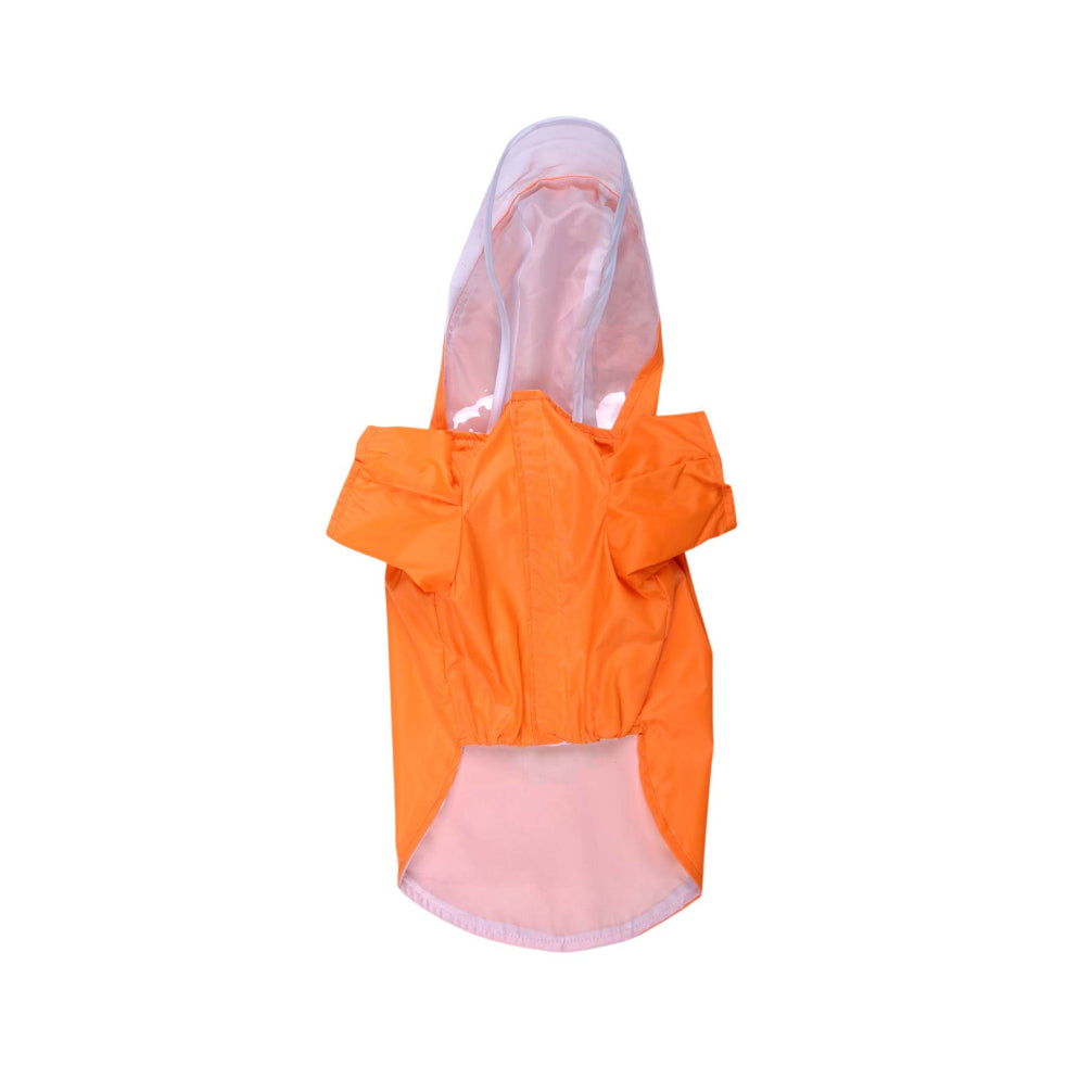 Pets Way Mistiq Orange Rainbhaw Raincoat for Dogs