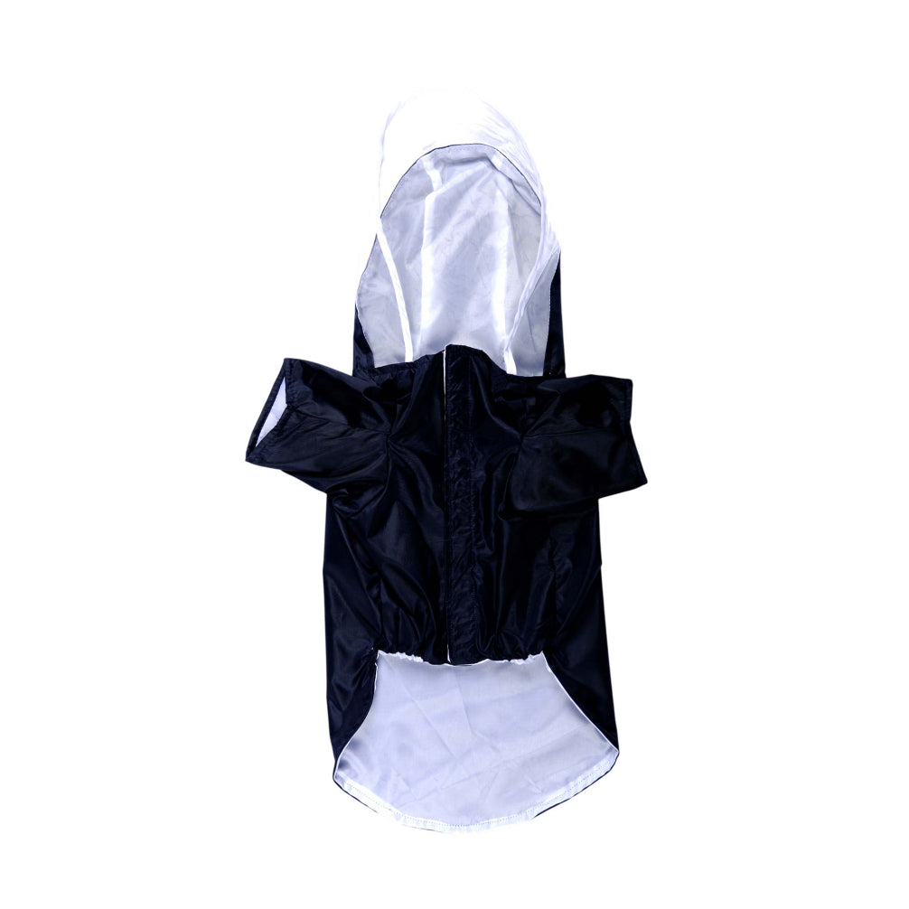 Pets Way Mistiq Coal Paw In The Rain Raincoat for Dogs