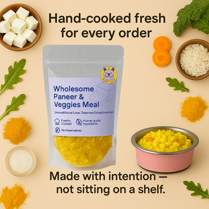 The Doggy Bakery Panner and Veggies Home Meal for Dogs