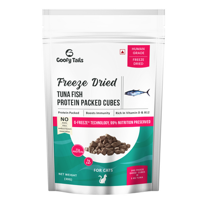 Goofy Tails Freeze Dried Tuna Cat Treats