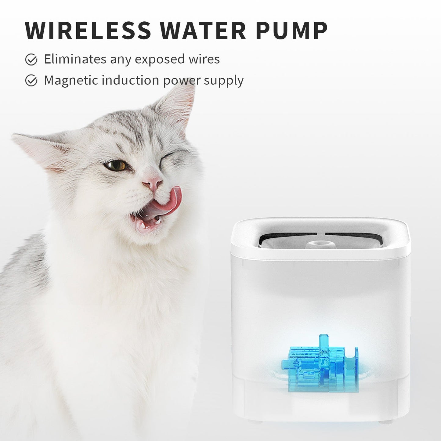 Petkit Eversweet Solo SE Smart Automatic Water Fountain for Cats & Dogs (White)