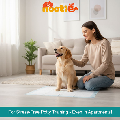 Nootie Super Absorbent, Leak-Proof Training Pads for Puppy & Adult Dogs (60x45cm)
