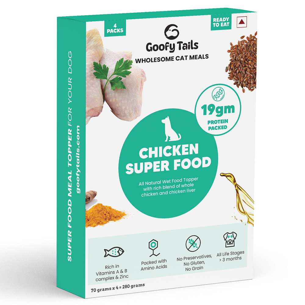 Goofy Tails Chicken Super Food Topper for Dogs & Puppies