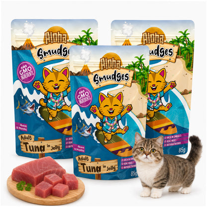 Aloha Smudges Tuna in Jelly Adult Cat Wet Food