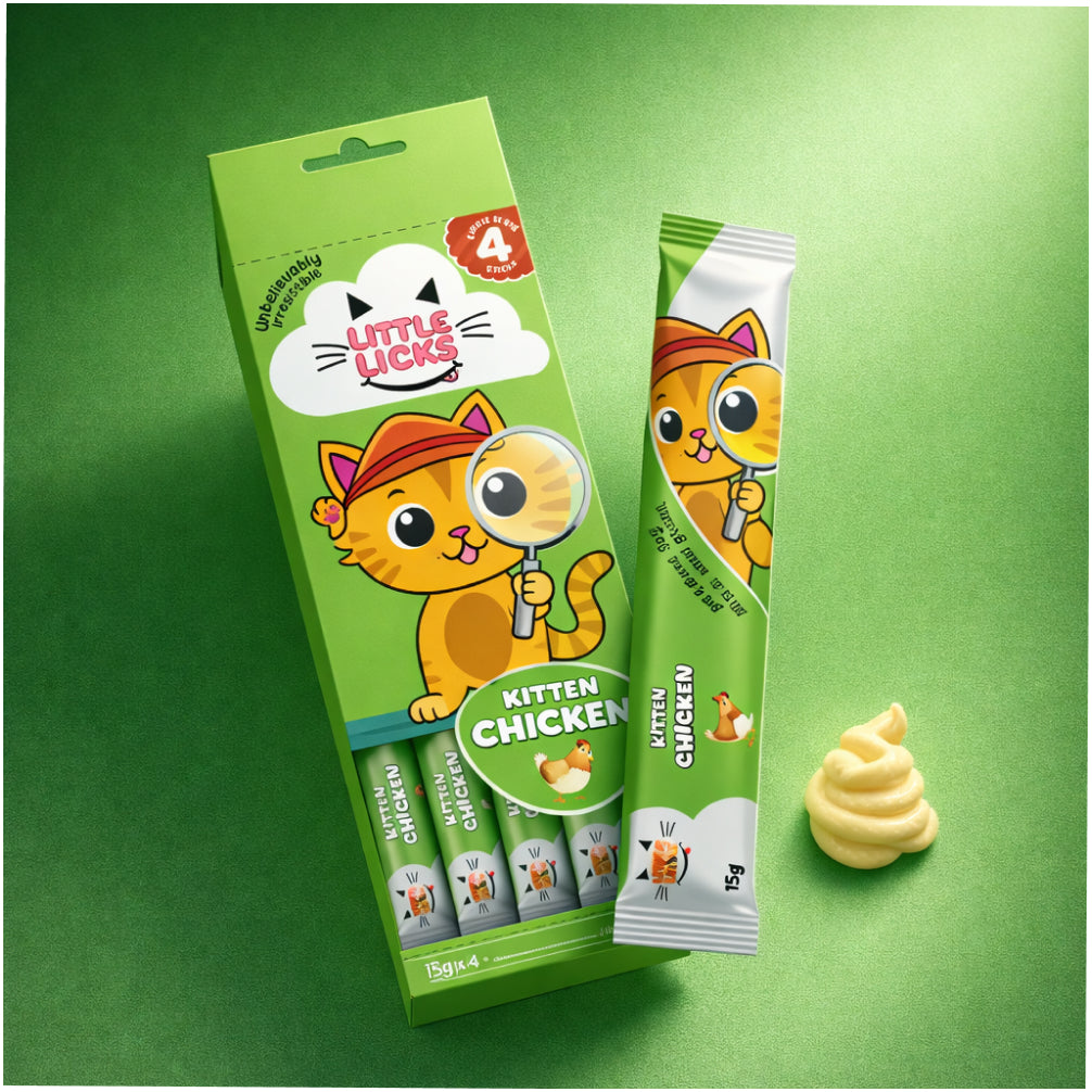 Smudges Little Licks Chicken Creamy Bisque Kitten Cat Treats