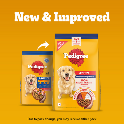 Pedigree Chicken & Veg Dry Food with Petkit FreshElement Solo Smart Wi Fi Feeder Ultimate Smart Feeding Adult Dog Combo