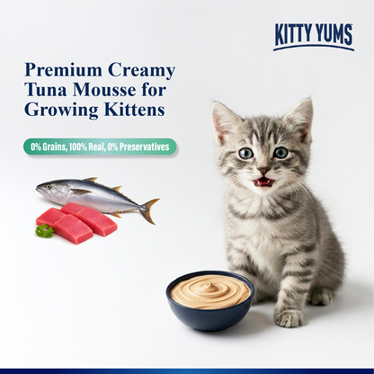 Kitty Yum Tuna Mousse Kitten Cat Wet Food