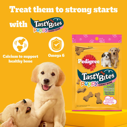 Pedigree Tasty Bites Chicken & Mixed Veggies Flavour Puppy Chewy Treats