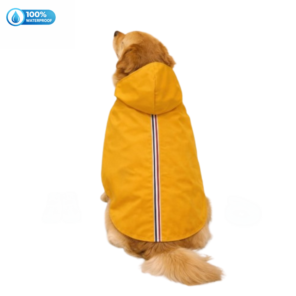 15 Furries Urban Waterproof Raincoat for Dogs (Yellow)
