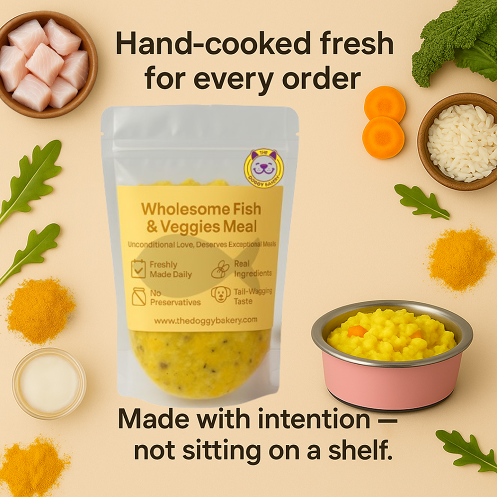The Doggy Bakery Fish and Veggies Home Meal for Dogs