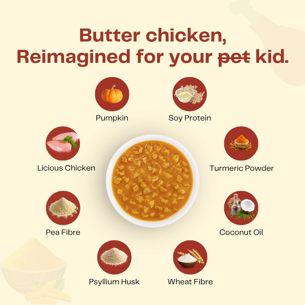 Pawfectly Made By Licious Punjabi Butter Chicken Gravy Adult Dog Wet Food