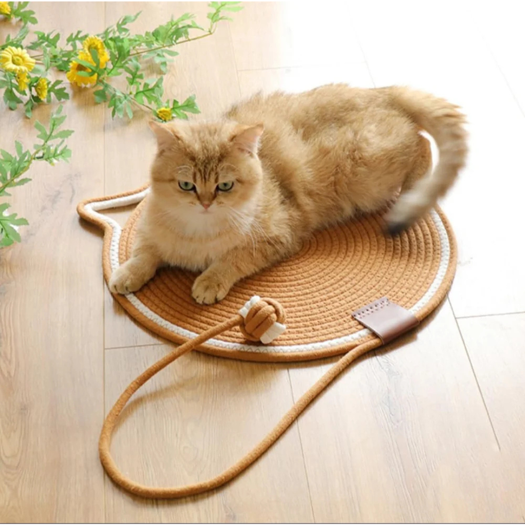 Healing Leaf Eco friendly Scratching Mat for Cats