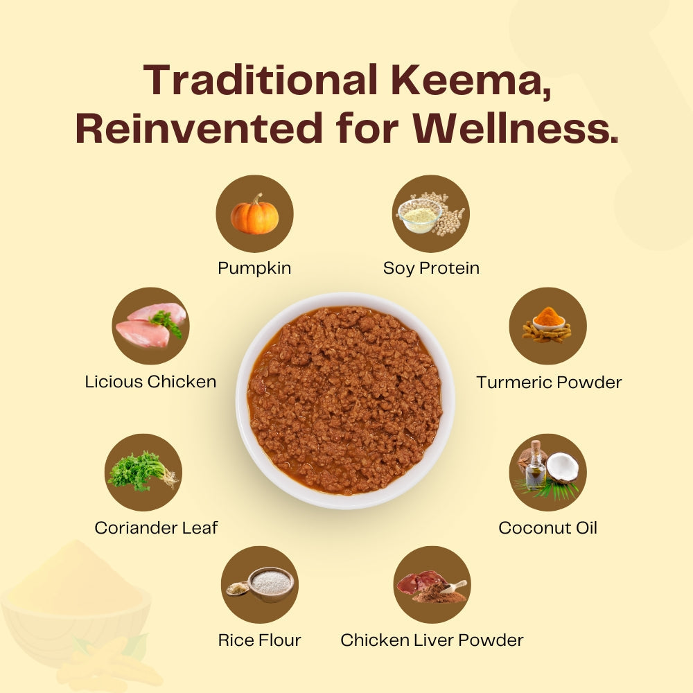 Pawfectly Made By Licious Lucknowi Chicken Keema Gravy Adult Dog Wet Food