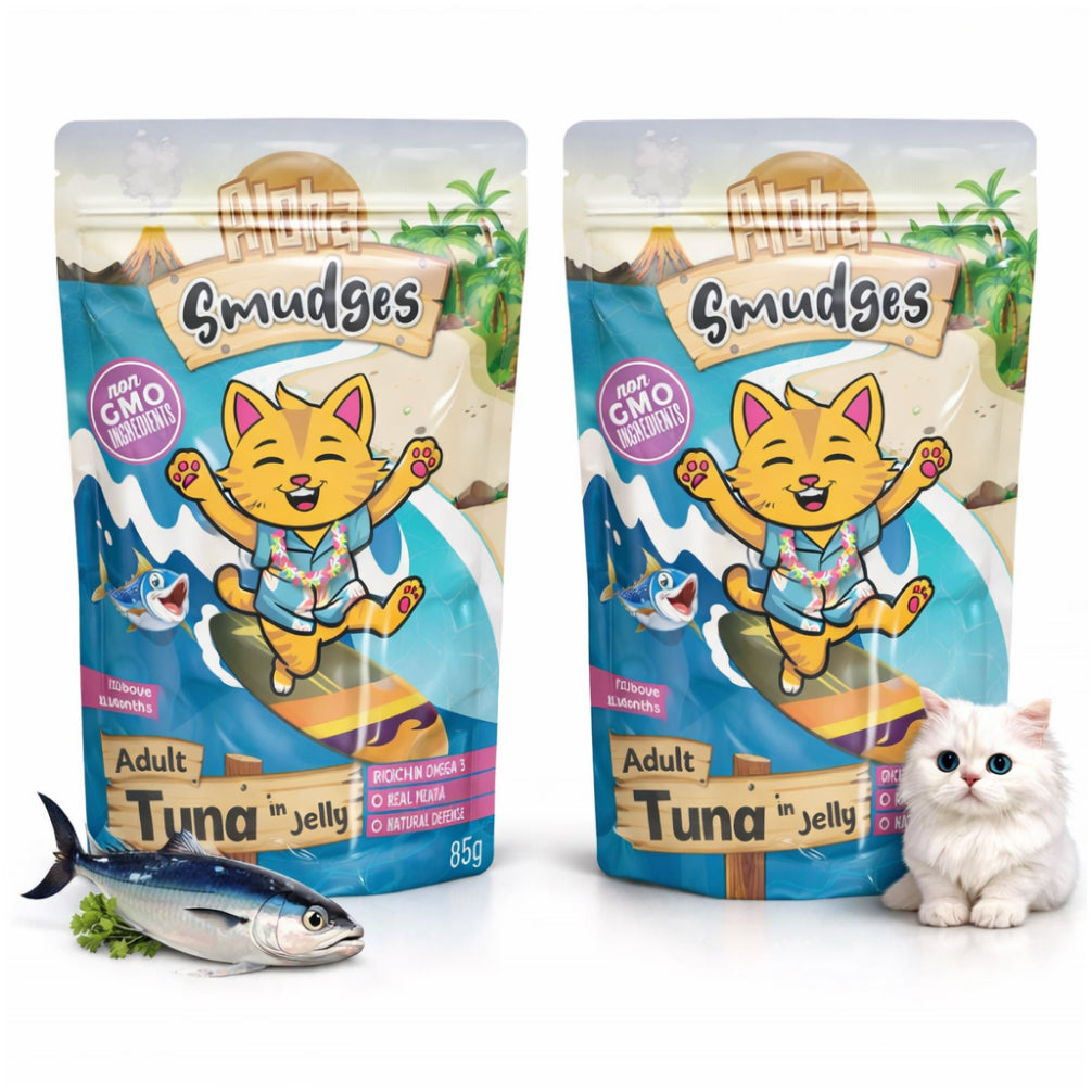 Aloha Smudges Tuna in Jelly Adult Cat Wet Food