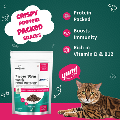 Goofy Tails Freeze Dried Tuna Cat Treats