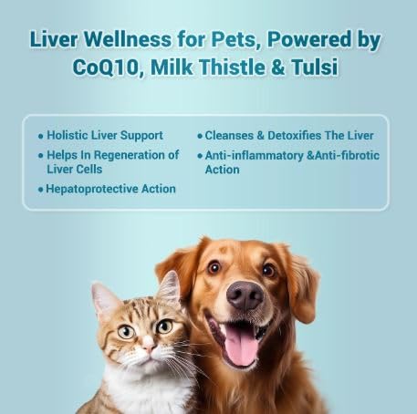 Natural Remedies Hep N sure Tablets for Dogs and Cats