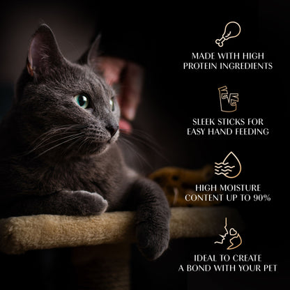 Sheba Tuna Flavor and Tuna & Prawn Maguro Selection Melty Premium Cat Treats