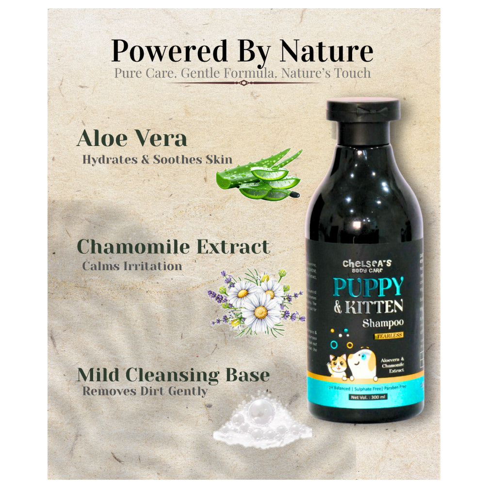 Dr. Chelsea's Tearless PH Balance Shampoo for Puppy & Kitten