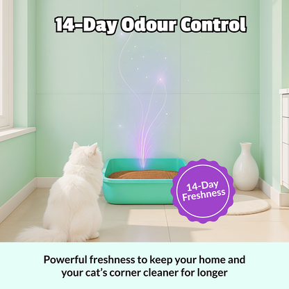 Scoopy Cat Litter | Lavender Scented | 100% Natural Indian Brown Sand