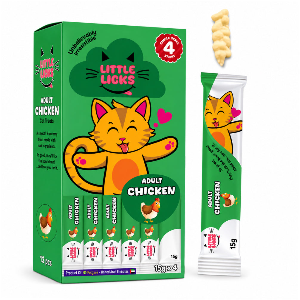 Smudges Little Licks Chicken Creamy Bisque Adult Cat Treats