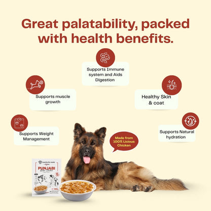 Pawfectly Made By Licious Punjabi Butter Chicken Gravy Adult Dog Wet Food
