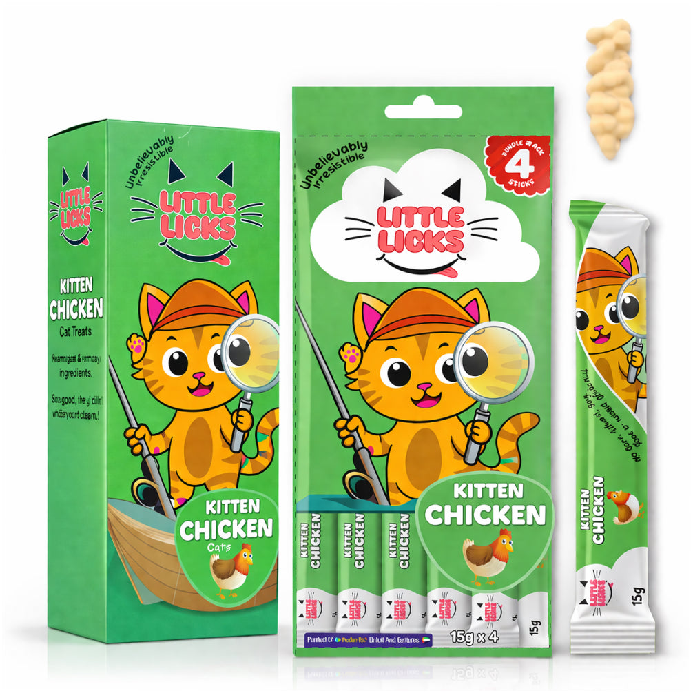 Smudges Little Licks Chicken Creamy Bisque Kitten Cat Treats