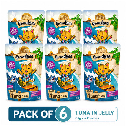 Aloha Smudges Tuna in Jelly Adult Cat Wet Food