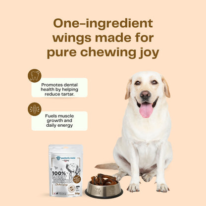 Pawfectly Made By Licious Dehydrated Chicken Wings Jerky Dog Treat