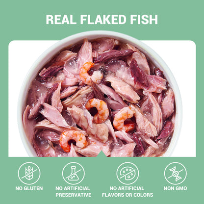 Schesir Tuna In Jelly with Shrimp Adult Cat Wet Food