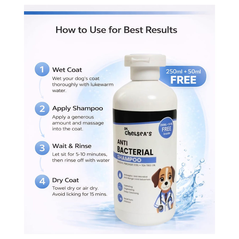 Dr. Chelsea’s Anti Bacterial Shampoo for Dogs & Cats