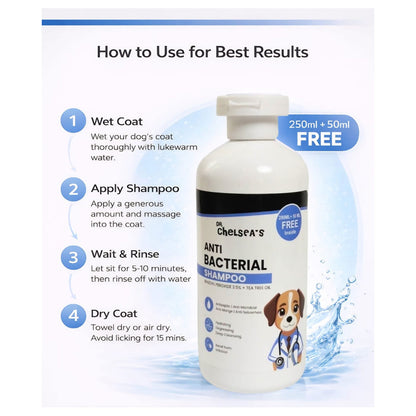 Dr. Chelsea’s Anti Bacterial Shampoo for Dogs & Cats
