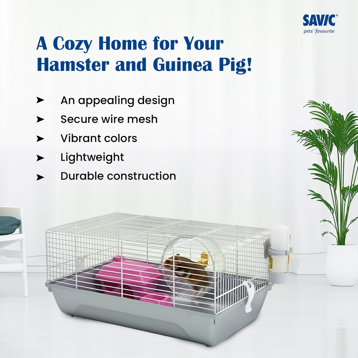 Savic Martha Cage for Hamsters and Guniea Pigs