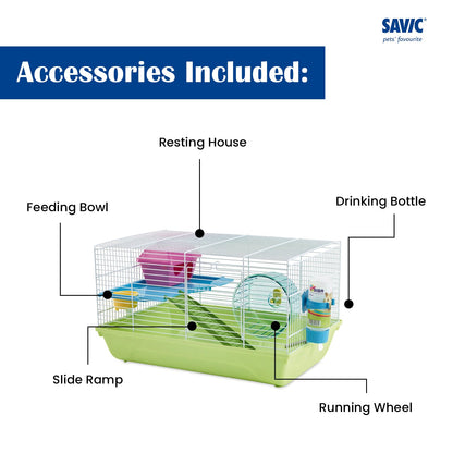 Savic Martha Double Cage for Hamsters and Guniea Pigs