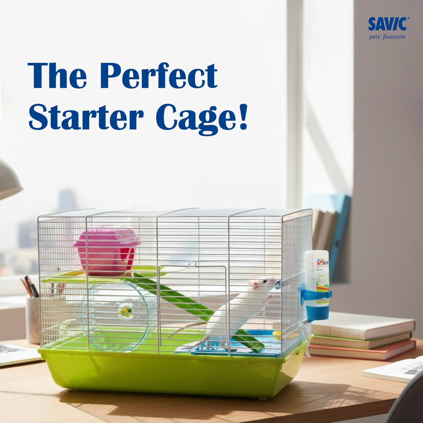 Savic Martha Triple Cage for Hamsters and Guniea Pigs