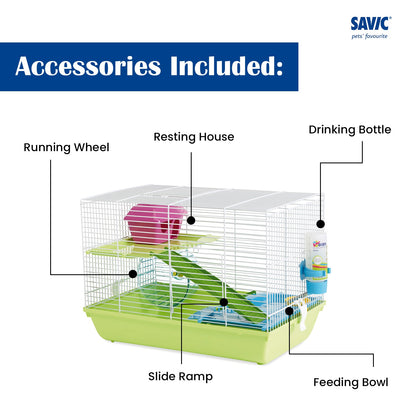 Savic Martha Triple Cage for Hamsters and Guniea Pigs