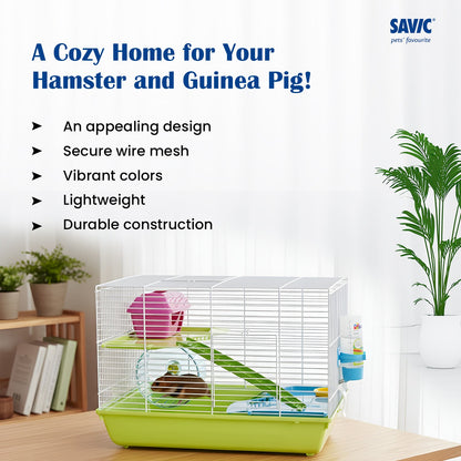 Savic Martha Triple Cage for Hamsters and Guniea Pigs