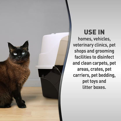Nature's Miracle JFC Fresh Scented Advanced Platinum Stain and Odor Remover and Virus Disinfectant for Cats