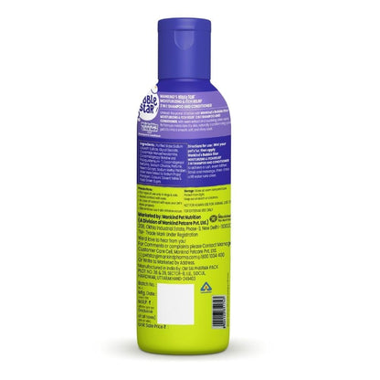 Mankind BubbleStar Neem & Aloe Vera Fresh 2 in 1 Waterless Shampoo for Dogs & Cats