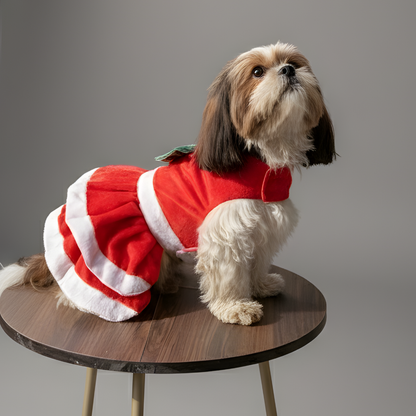 Pawgypets Christmas Dress for Dogs