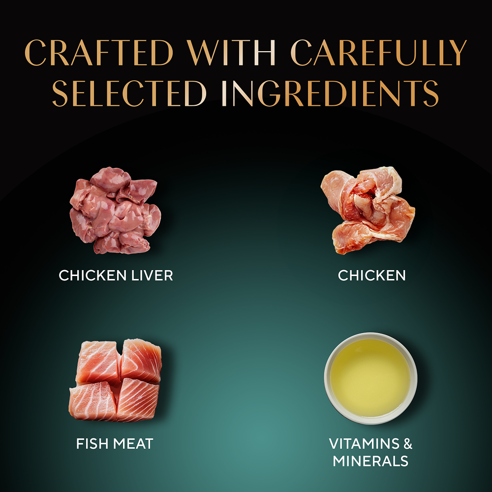 Sheba Katsuo Pate Rich Premium Adult Fine Cat Wet Food