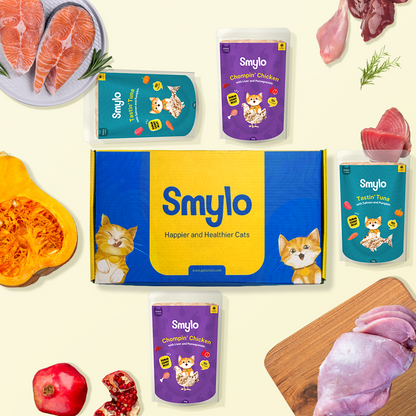 Smylo Kitten Variety Combo, Tuna & Chicken, Fresh & No-Preservative Wet Cat Food