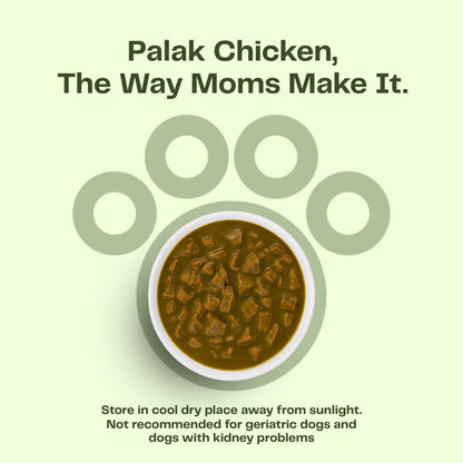 Pawfectly Made By Licious Ghar Wala Palak Chicken Adult Dog Wet Food