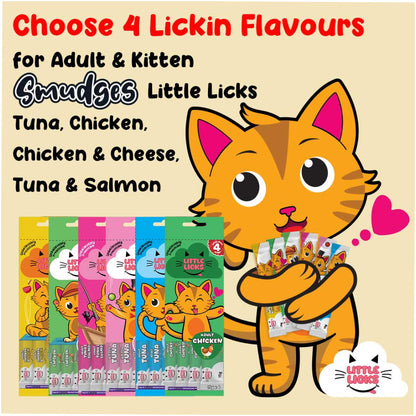 Smudges Little Licks Tuna Creamy Bisque Adult Cat Treats