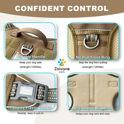 Zoivane Harness for Dogs (Khaki)