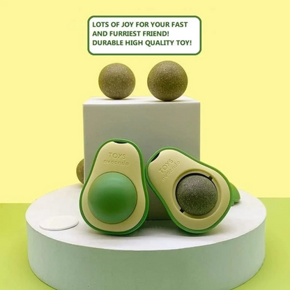 Healing Leaf Avacado Catnip Toys for Cats