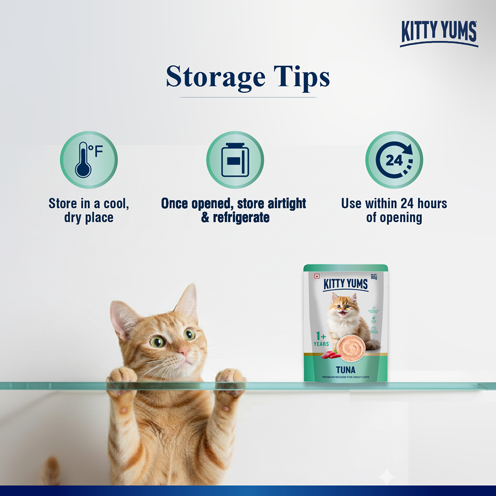 Kitty Yum Tuna Mousse Adult Cat Wet Food